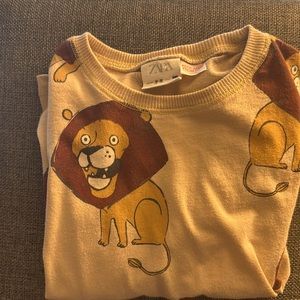 Zara LION kids tee